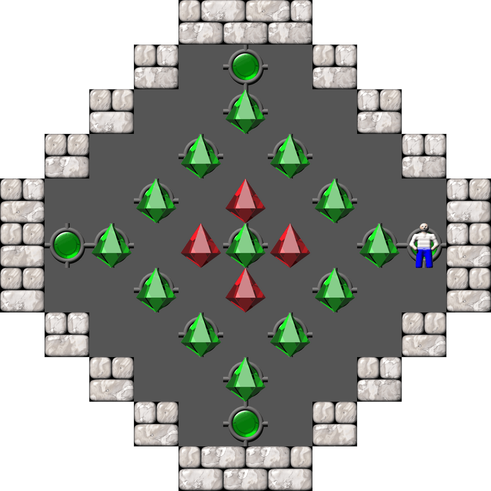 Сокобан AC Diamonds уровень 7
